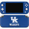 University of Kentucky UK Wildcats Nintendo Switch Lite Skin